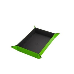 Gamegenic Magnetic Dice Tray Rectangular Black/Green